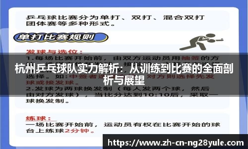 杭州乒乓球队实力解析:从训练到比赛的全面剖析与展望